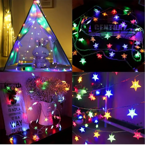 Guirnalda de luces de estrella, 20 luces
